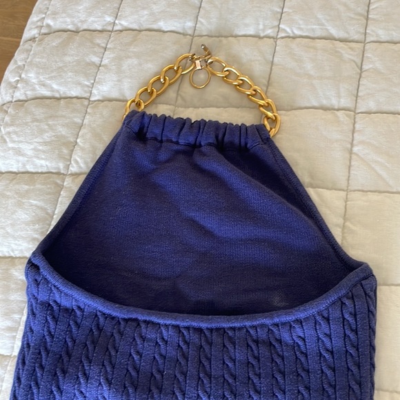 XS Lilly Pulitzer Cotton Cableknit Halter - Picture 5 of 8